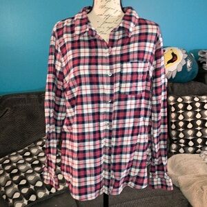 🎉4 for $20 Forever 21+ Plaid Button-Up Shirt, 2X